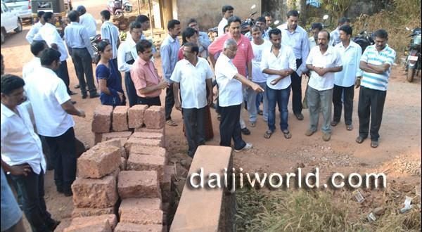 Mangalore Relief for Shaktinagar residents as concreting work resumes