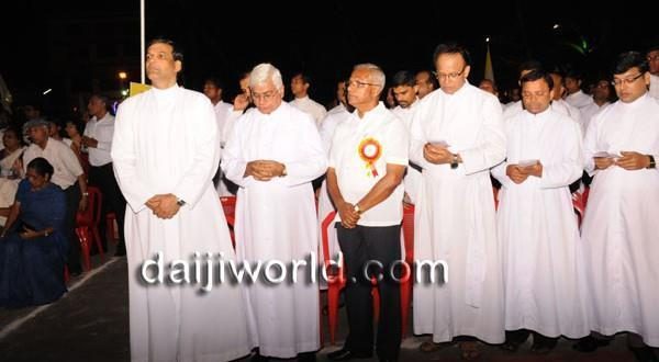 Mangalore Thousands participate in annual Eucharistic procession