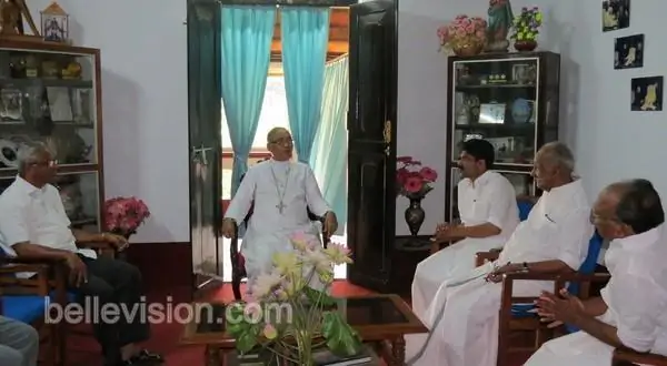 M’lore: Kerala minister K C Joseph meets Bishop Dr Aloysius