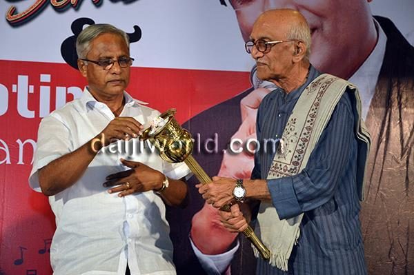 Mangalore : Melwyn Peris Centenary Musical Nite – Muhurtham of DVD shooting held