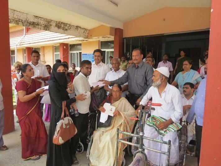 Mangaluru: State facilities distributed to physically-challenged