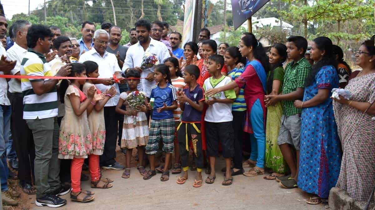 ನಾಗೋರಿ ಅಡ್ಡ ರಸ್ತೆಗೆ ಕಾಂಕ್ರೀಟಿಕರಣ ಉದ್ಘಾಟನೆ: ಜೆ.ಆರ್.ಲೋಬೊ